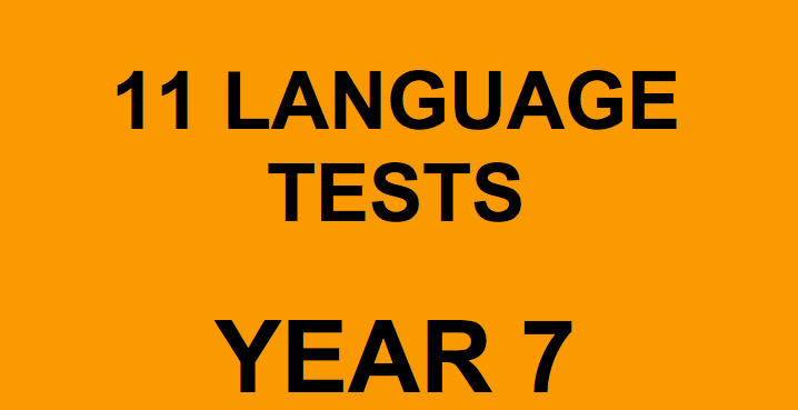 NAPLAN Test Bundle Language Year 7