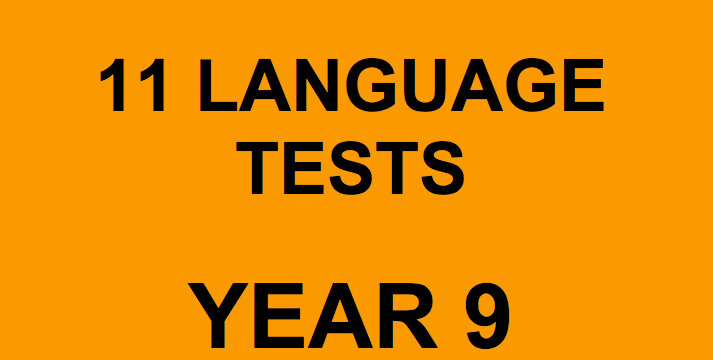 NAPLAN Test Bundle Language Year 9