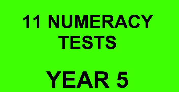 NAPLAN Test Bundle Numeracy Year 5