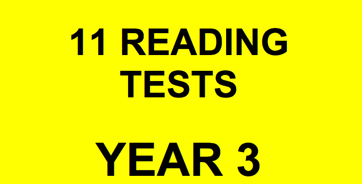 NAPLAN Test Bundle Reading Year 3
