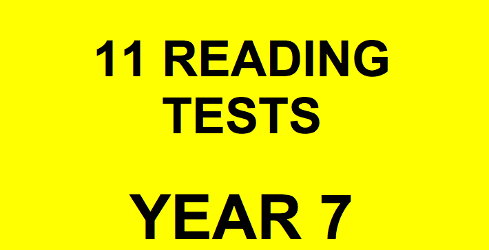 NAPLAN Test Bundle Reading Year 7