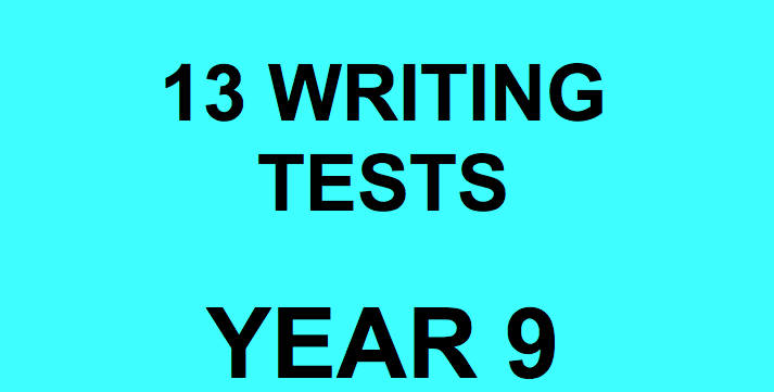 NAPLAN Test Bundle Writing Year 9