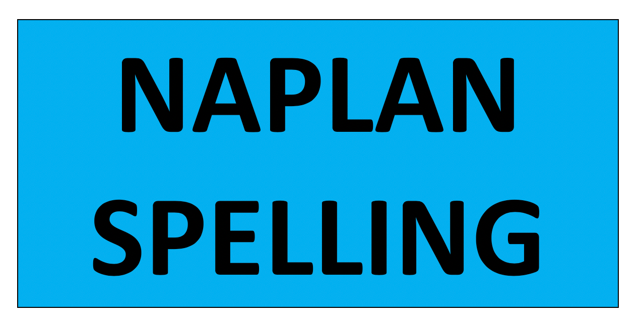 NAPLAN Spelling Year 9