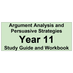Argument Analysis and Persuasive Strategies Year 11