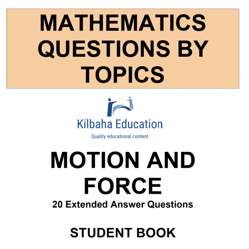 MQBT11 - Motion and Force - 20 Extended Answer Questions