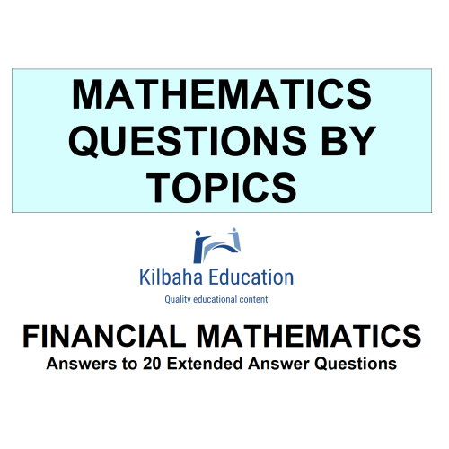 MQBT6 - Functions and Relations 1 - 20 Extended Answer Questions