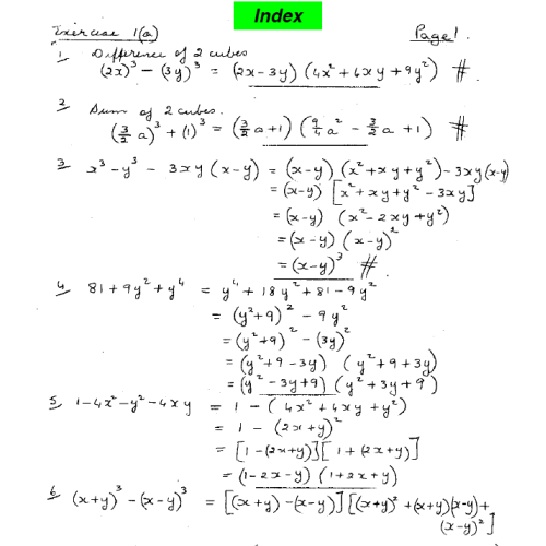 Legacy Pure Mathematics - Detailed Answers
