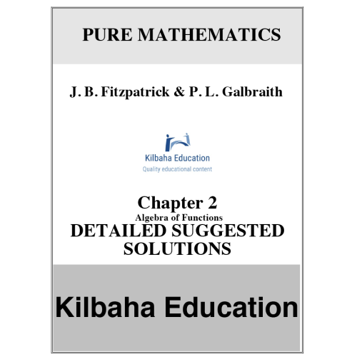 Legacy Pure Mathematics - Detailed Answers