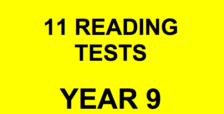 NAPLAN Bundle Reading Year 9