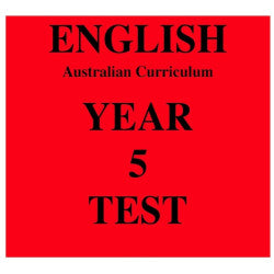 Australian Curriculum English Year 5
